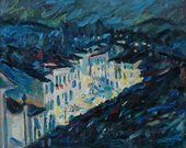 Stia, la piazza